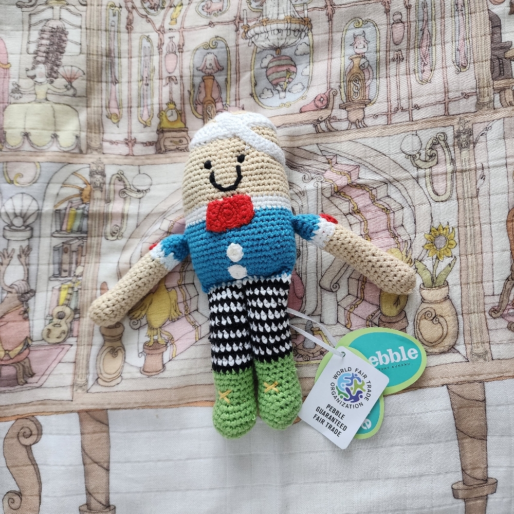 Pebble Humpty Dumpty Rattle Toy